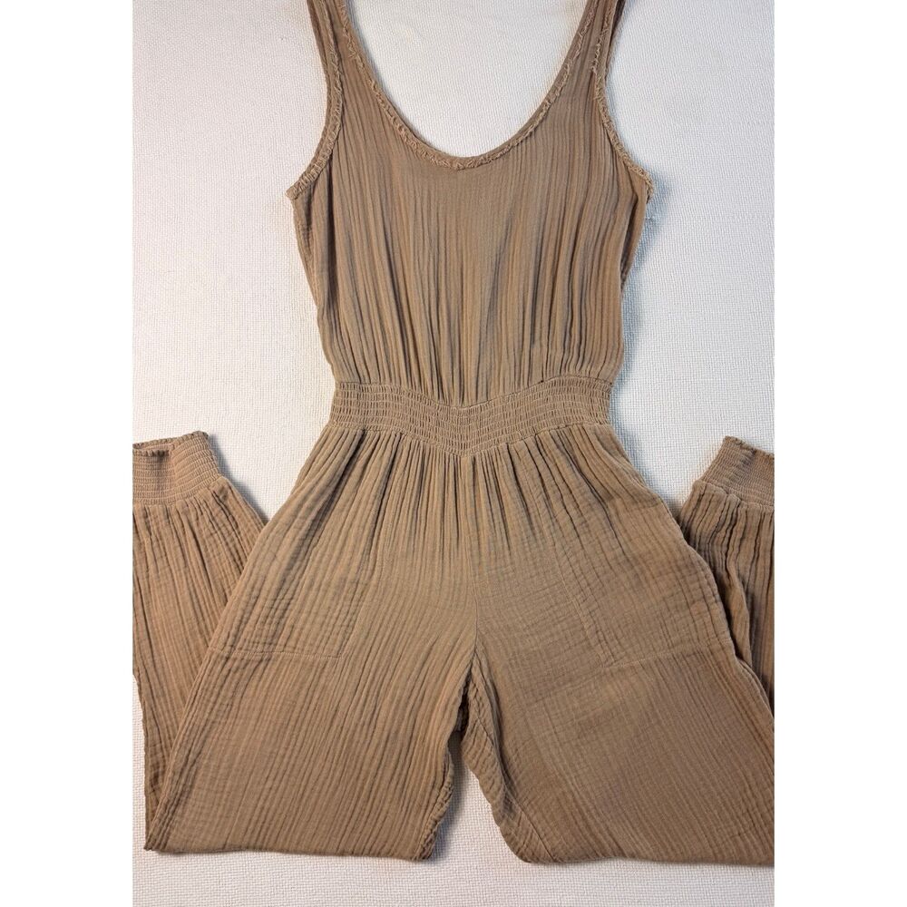 Michael Stars Cotton Gauze Jumpsuit|USA Large beach bbq picnic party brunch suit